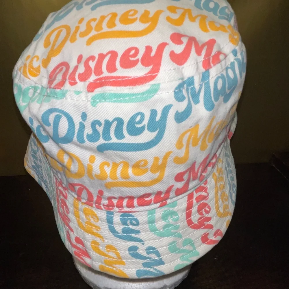 Disney Magic Bucket Hat Retro Throwback Style Disneyland Parks Cotton Hat‎ OSFM